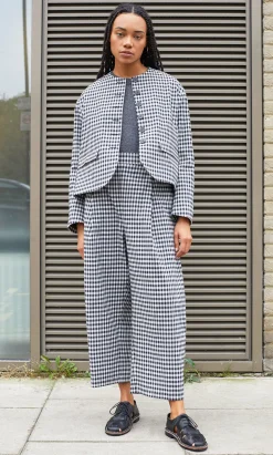 Agnes Gingham Jacket