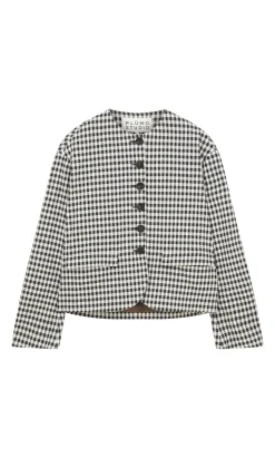 Agnes Gingham Jacket
