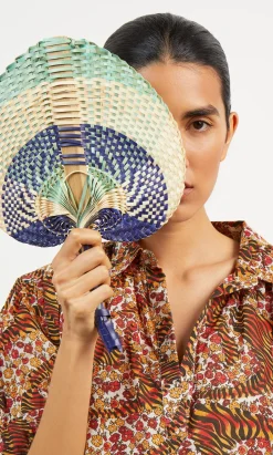 Aqua Hand Fan