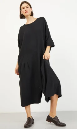 Black Culotte Dress
