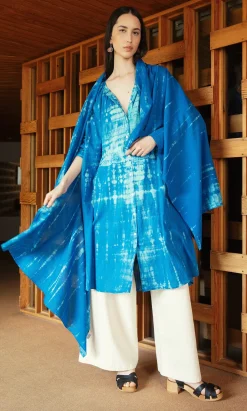 Blue Tie Dye Sarong
