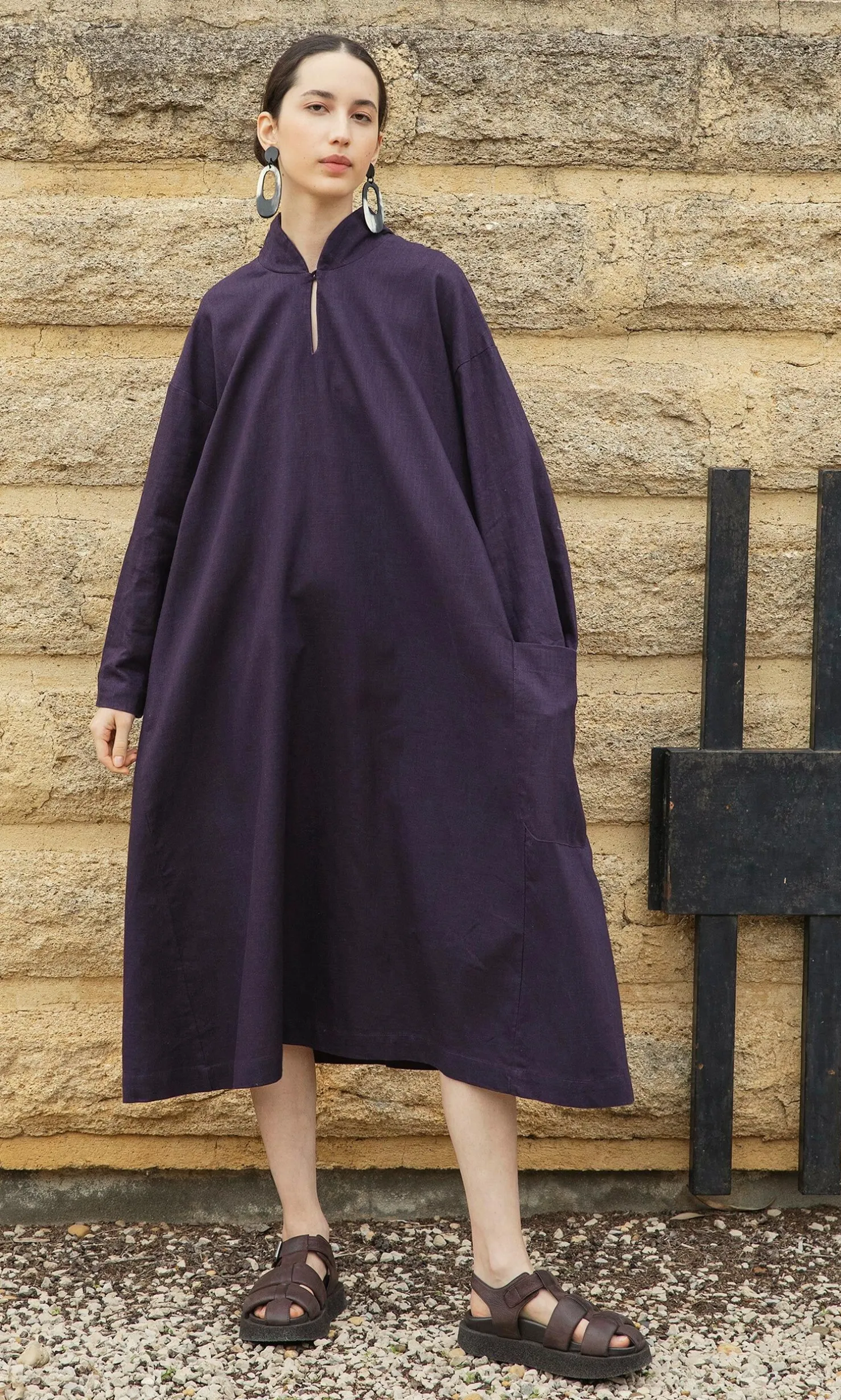 Cahill Dress - Indigo