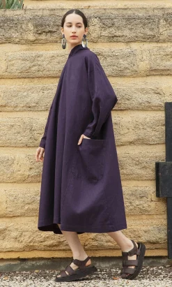 Cahill Dress - Indigo