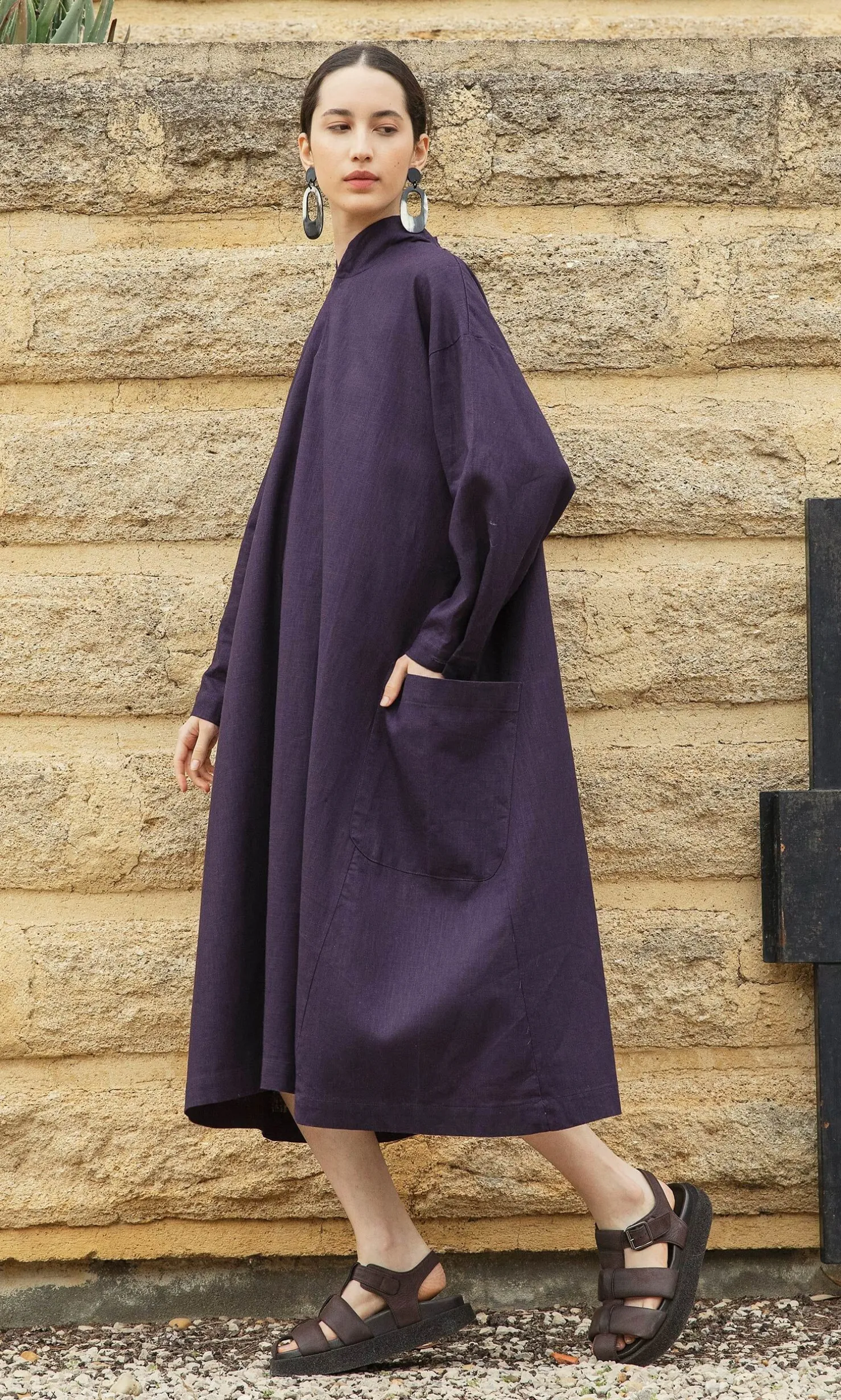 Cahill Dress - Indigo