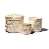 Canvas Plant Pot Covers - Set Of Three