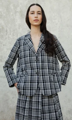 Corta Check Jacket