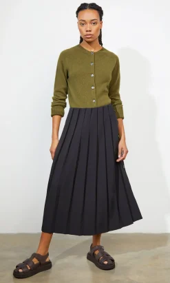 Derby Cardigan - Green