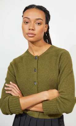 Derby Cardigan - Green