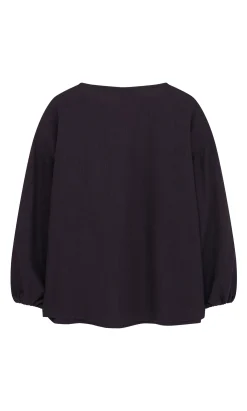 Eva Indigo Blouse