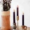 Fog Marbled Candle Holder
