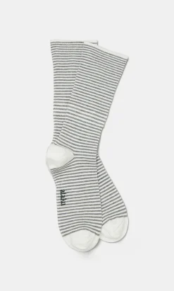 Grey Stripe Socks