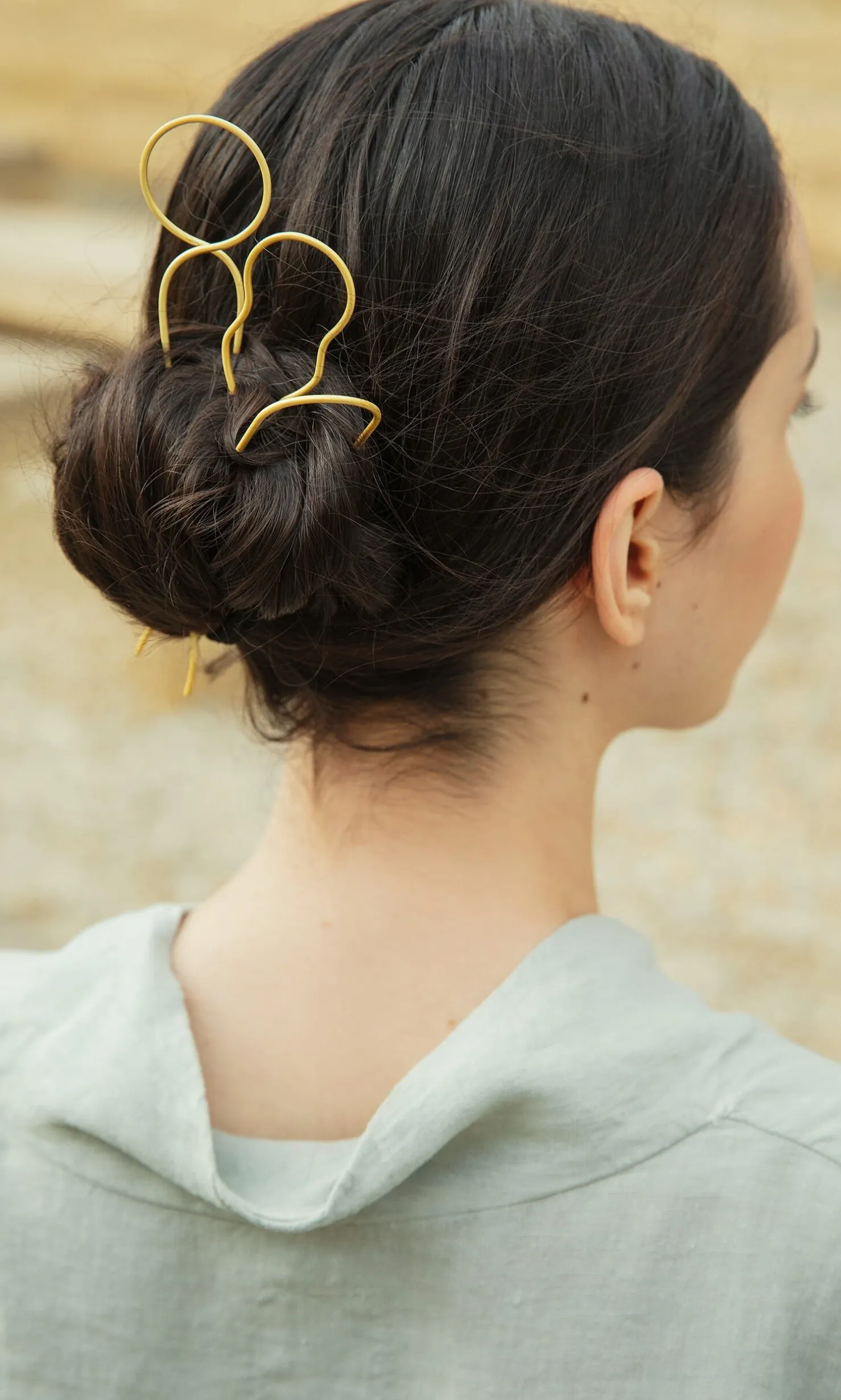 Hair Pin - Wavy