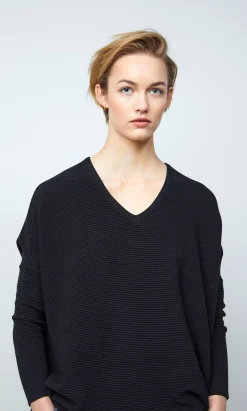 Jack V Neck Sweater - Black