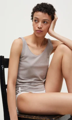 Jia Grey Tank Top