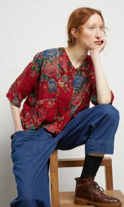 Liu Pocket Top - Red