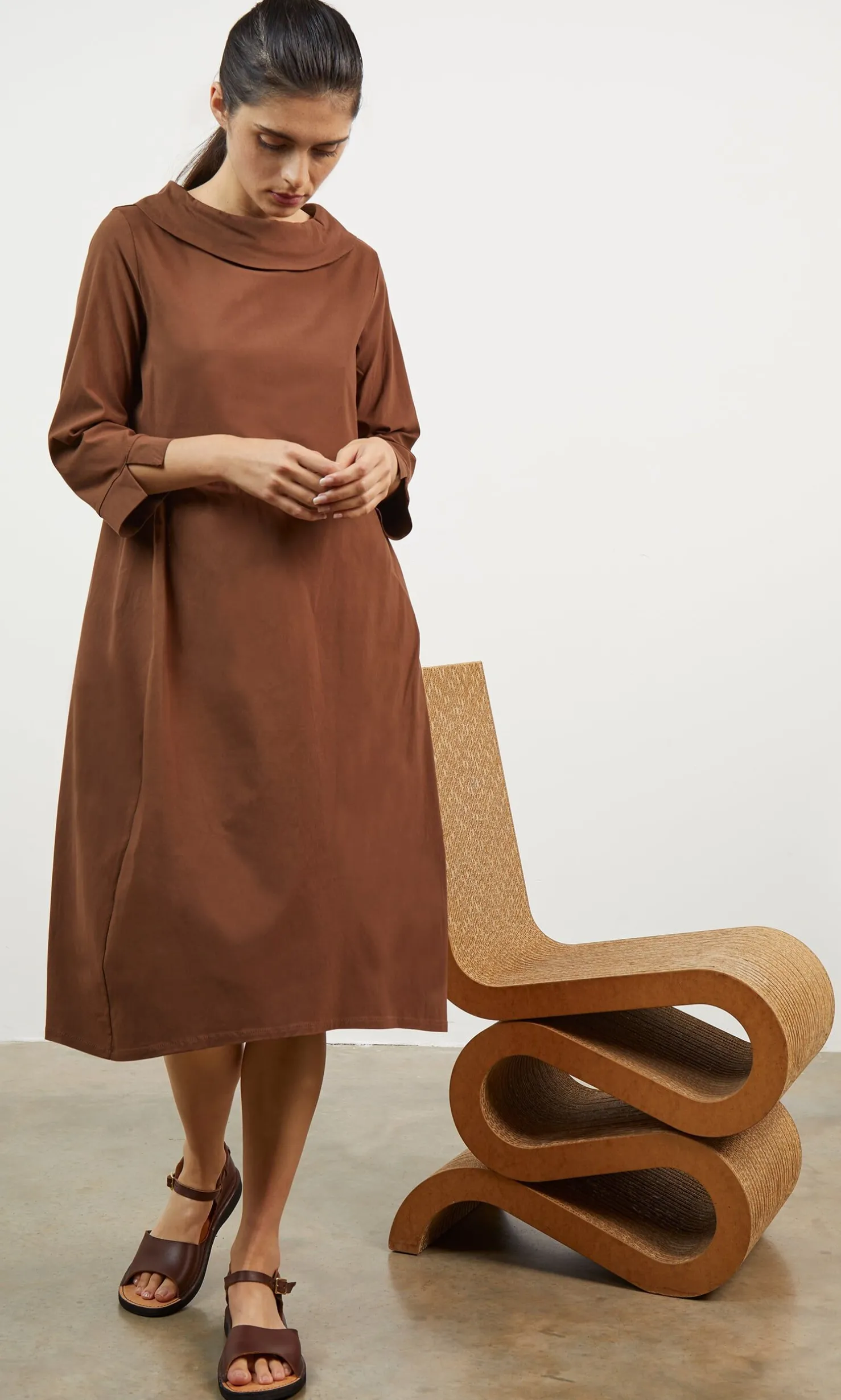 Malt Rollneck Dress