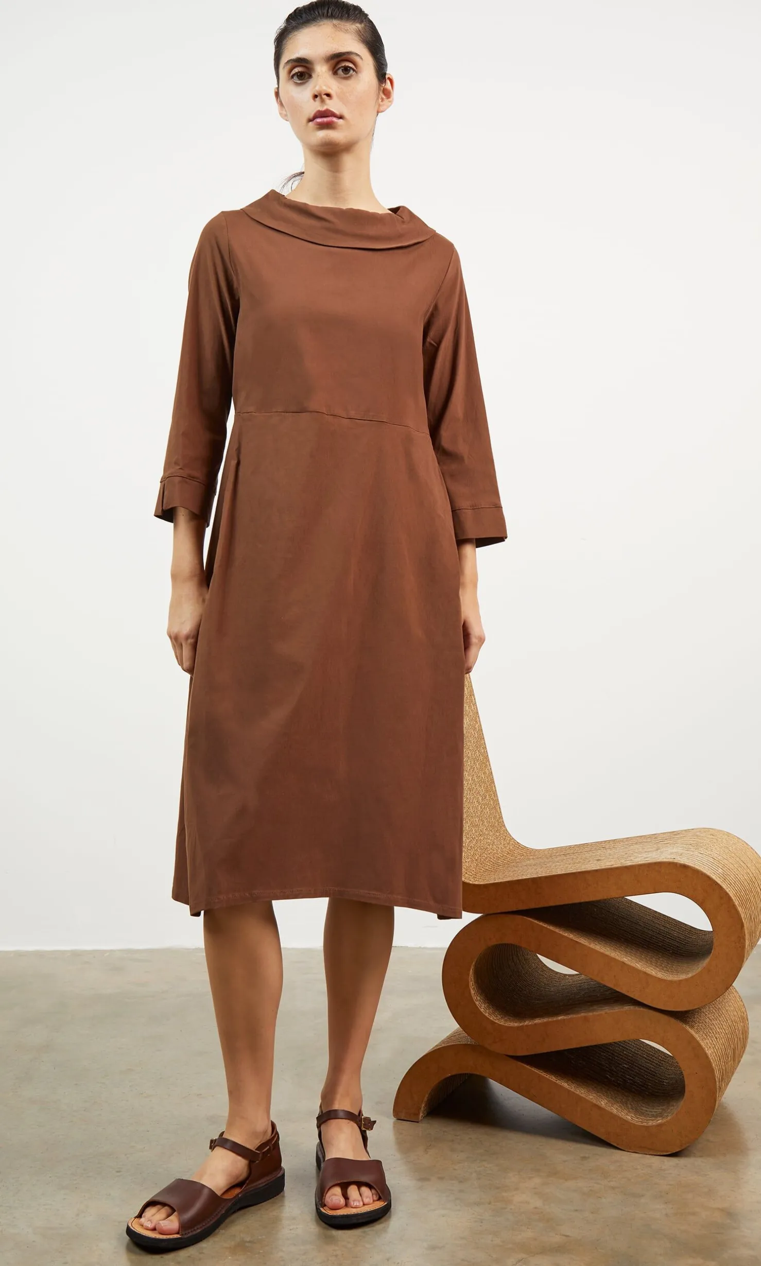 Malt Rollneck Dress