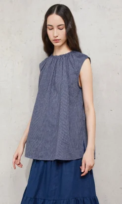 Marie Top - Pinstripe