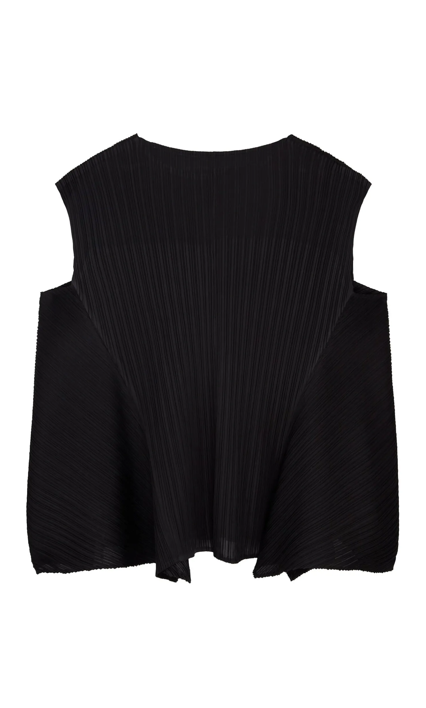 Nero Pleat Top