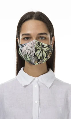 Organic Linen Mask - Botanical