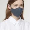 Organic Linen Mask - Charcoal
