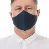 Organic Linen Mask Men Denim
