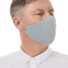 Organic Linen Mask Men Grey