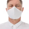 Organic Linen Mask Men White
