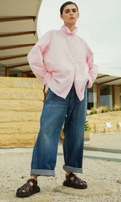 Oversized Pink Shirt
