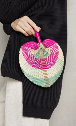 Pink Hand Fan
