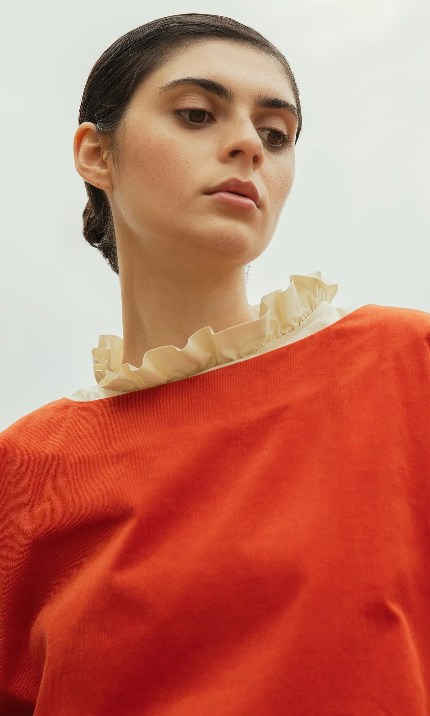 Rae Cord Dress - Cayenne