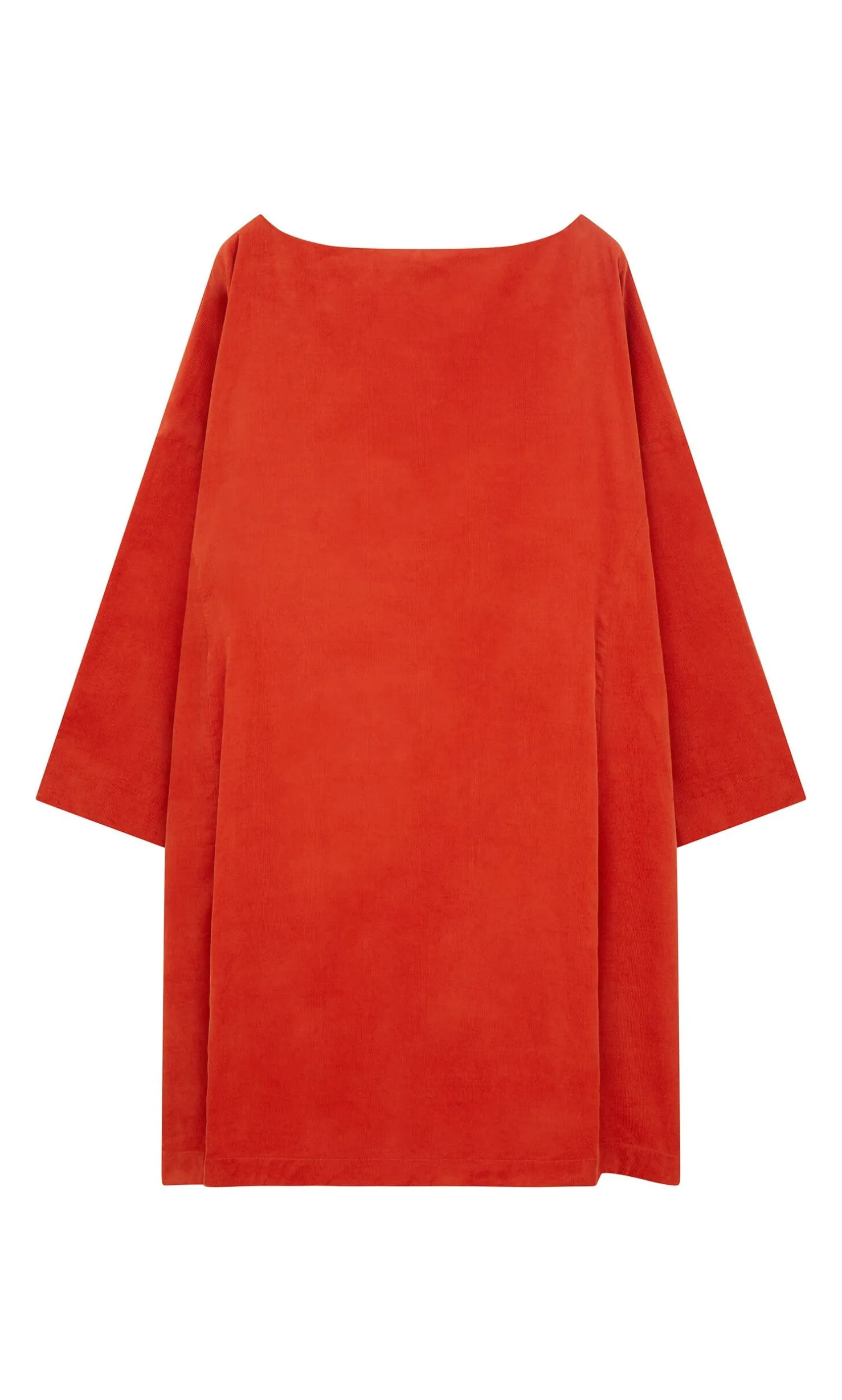 Rae Cord Dress - Cayenne