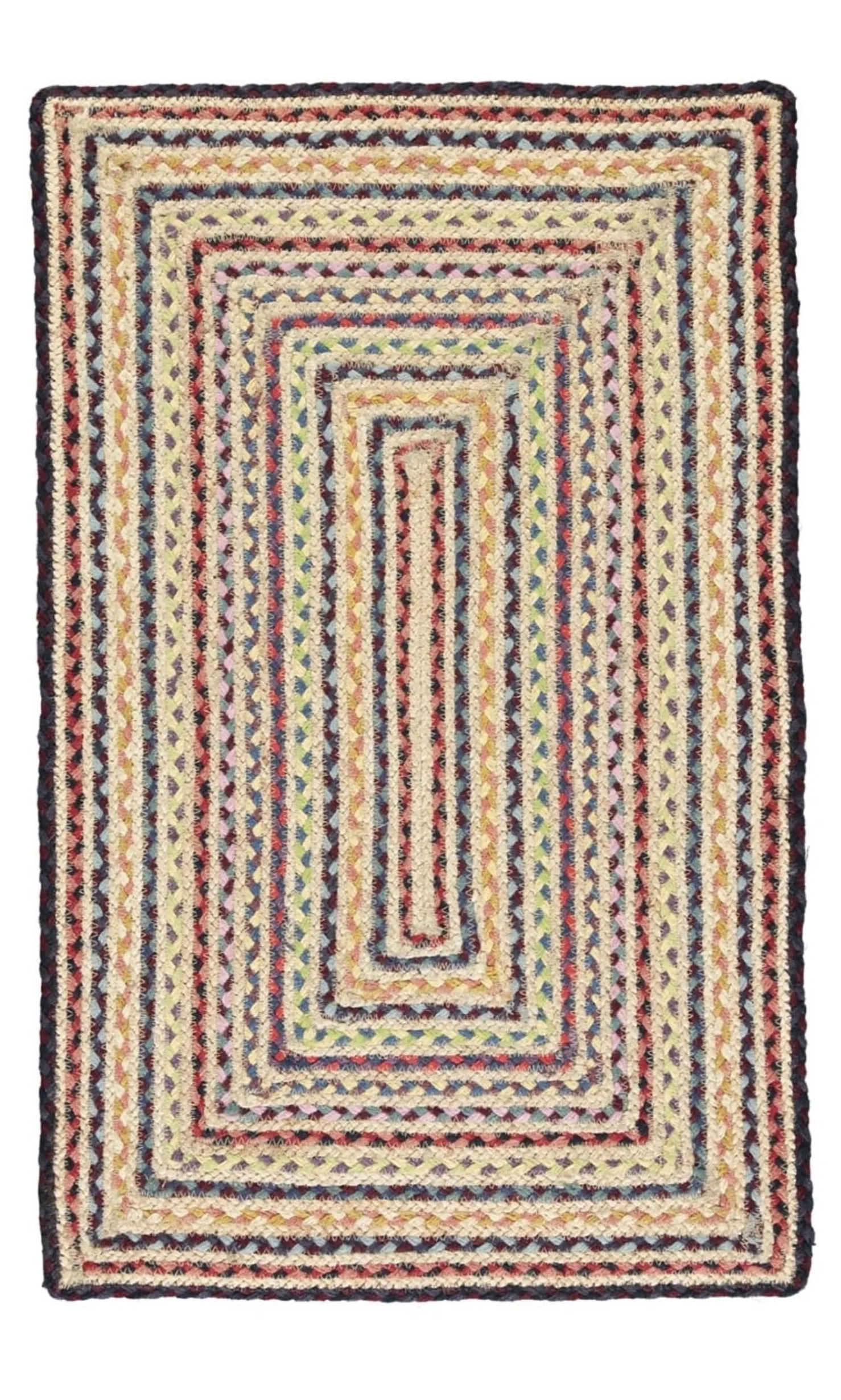 Rectangular Fairisle Rug