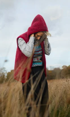 Ruby Wool Gilet