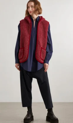 Ruby Wool Gilet