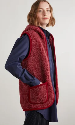 Ruby Wool Gilet