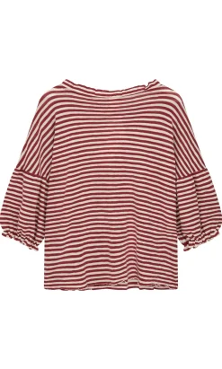 Ruffle Stripe Top