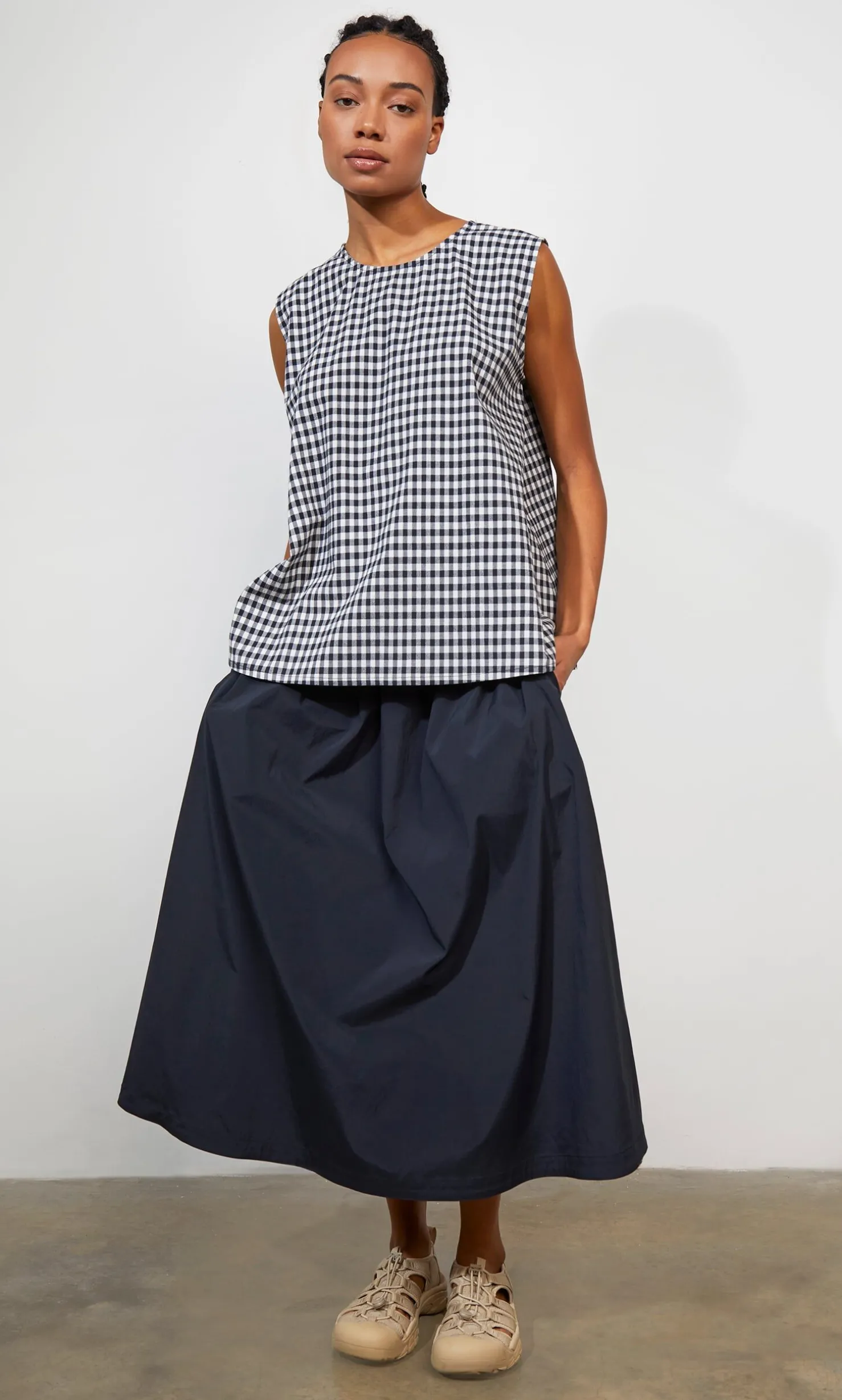 Serena Top - Gingham
