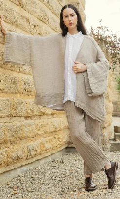Tinos Linen Shrug