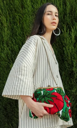 Tomato Clasp Bag