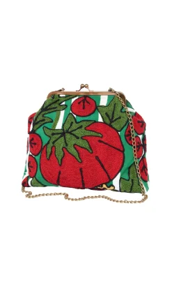 Tomato Clasp Bag