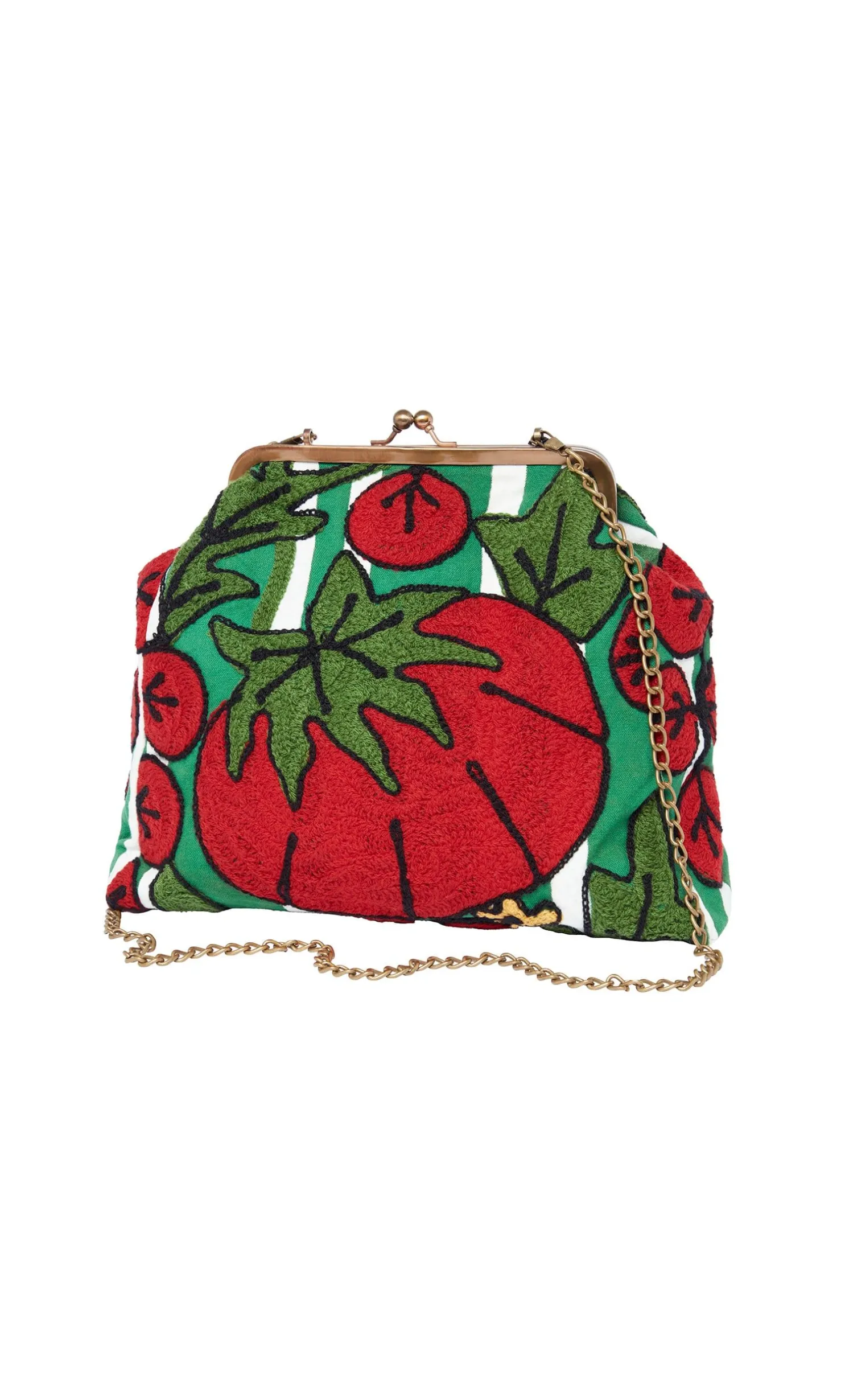 Tomato Clasp Bag