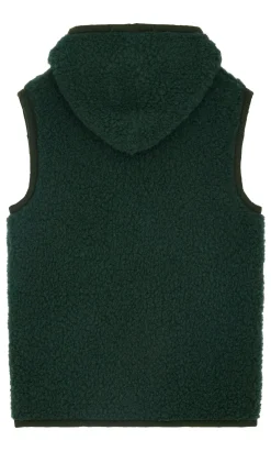 Wool Gilet - Bottle Green