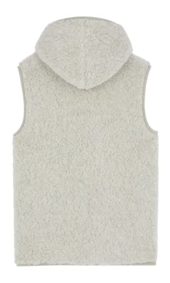 Wool Gilet - Light Grey